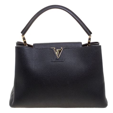 louis vuitton black capucine bag|Capucines MM Bag .